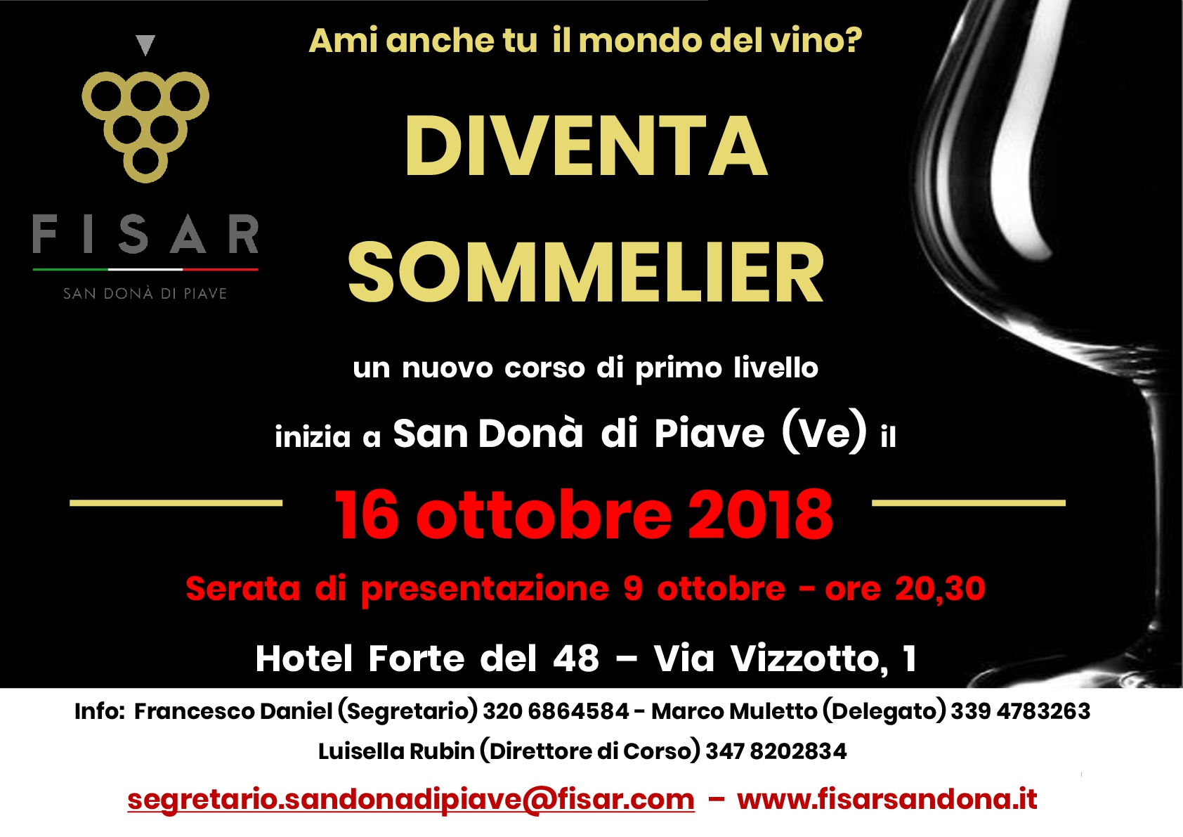 Corso I° livello San Donà di Piave 2018